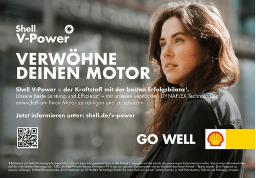 Shell - V- Power - Go Well Marleen Riemen