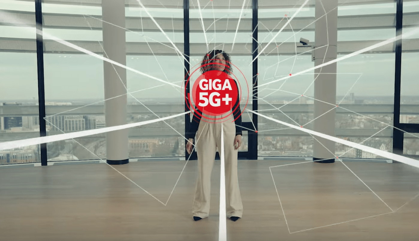 Giga 5G+: Hol Dir jetzt das Echtzeit-Netz