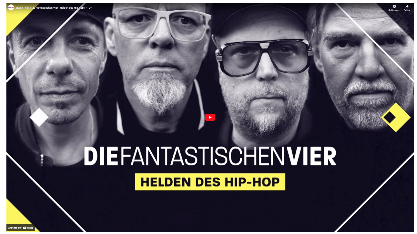 Sneak Peek | Die Fantastischen Vier - Helden des Hip-Hop | RTL+